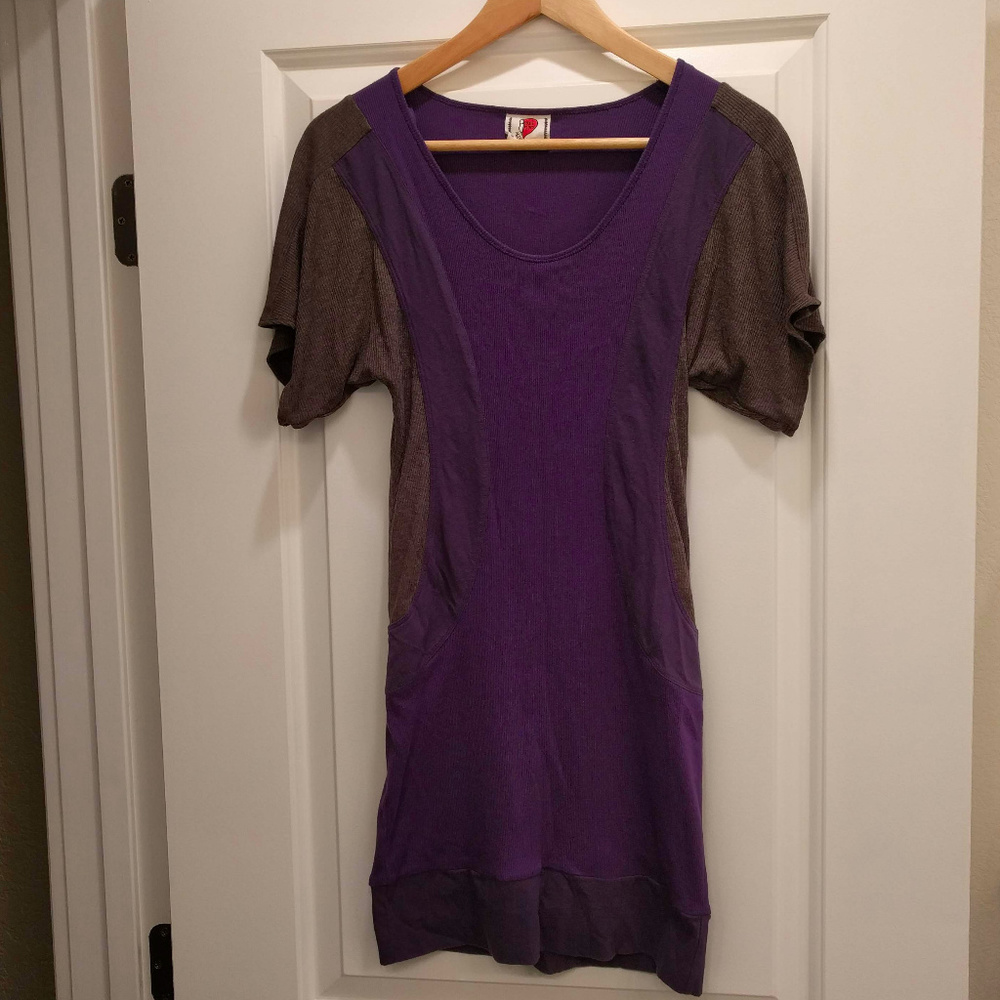 NWOT Free People Multi-Textured Knit Dress